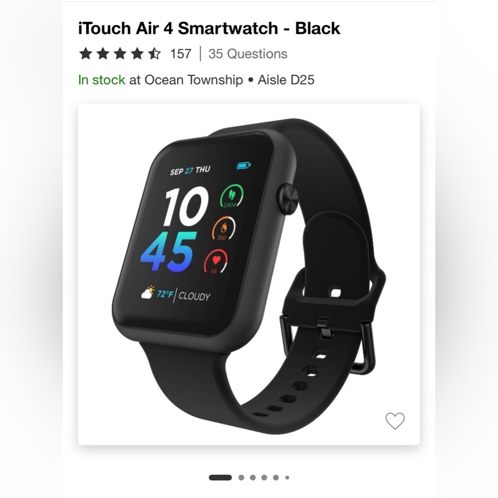 Itouch Air 4 Smartwatch